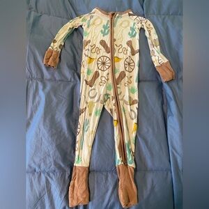 Little Sleepies Ready to Rodeo Zippy 12-18 mo